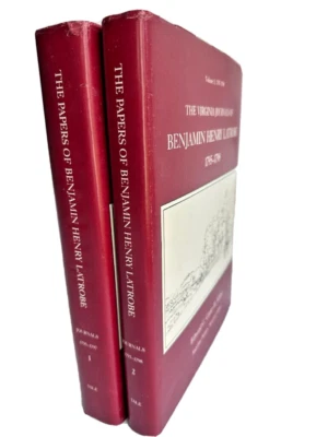 The Virginia Journals of Benjamin Henry Latrobe, Vols 1 & 2, Architecture 18th C - Image 1 of 4