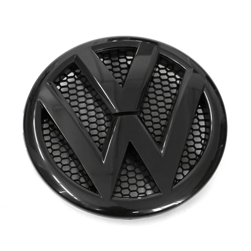 Vw-emblem 7E0853601D041 schwarz vorn