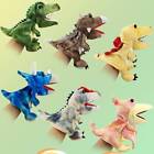 Dinosaur Animal Doll Triceratops Hand Puppet Children's Gift Plush Dolls Soft