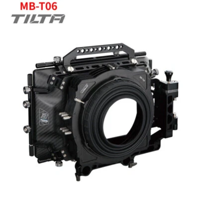 Tilta 6×6 MB-T06 Carbon Fiber Matte Box Fit For 19mm rod rail system DSLR Camera - Image 1 of 4
