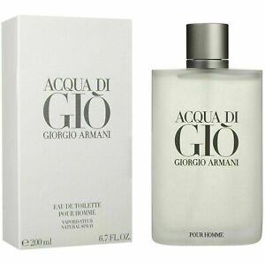Acqua di Gio by Giorgio Armani for Men,  Eau de Toilette 6.7 oz Spray New in Box