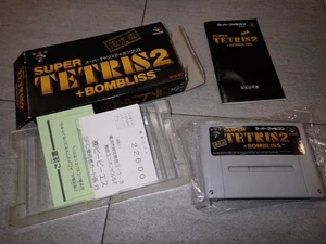Super Tetris 2 + Bonblis Super Famicom | Used, Tested, CIB, Japan Edition Japan - Picture 1 of 10