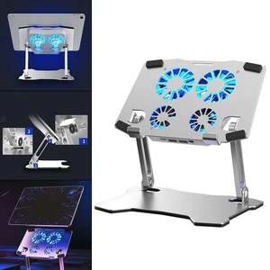 Support pour ordinateur portable avec ventilateur de refroidissement en - Photo 1/7