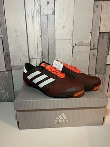 Adidas Fahrradschuhe Herren Größe UK 5 The Road Solar rot orange 3 Bolt Turnschuhe - Bild 1 von 7