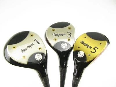 Juego de 3 Macgregor Jack Nicklaus Woods #1, #3, #5 con acero regular Foto 1 de 4