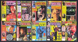 1986-93 Vintage Fangoria Horror & Spectacular Magazine Lot of 10! Free Shipping! - Picture 1 of 2