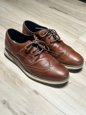 Cole Haan Lunargrande Wingtip Dress Shoes Loafer Size 10 - Image 1 of 4