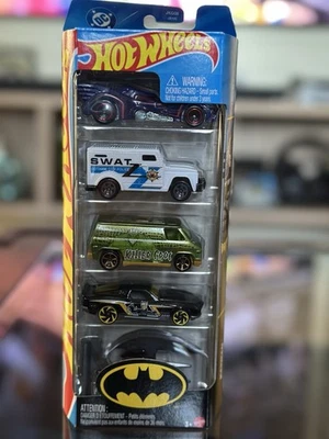 Hot Wheels Batman , Batmobile,batplane,blvd Bruiser,70’s Van/fourgonnette, - Image 1 of 4