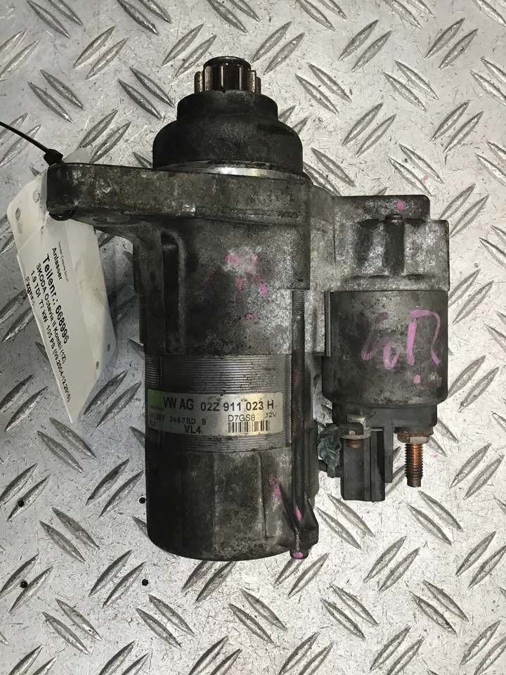 Anlasser 02Z911023H Skoda Octavia II Combi (1Z) 1.9 TDI 77kW 105PS StarterS  - Bild 1 von 3