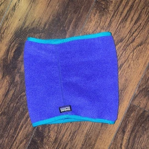Vintage PATAGONIA Unisex Purple Red Fleece Neck Warmer Gaiter Mask One Size B - Picture 1 of 3