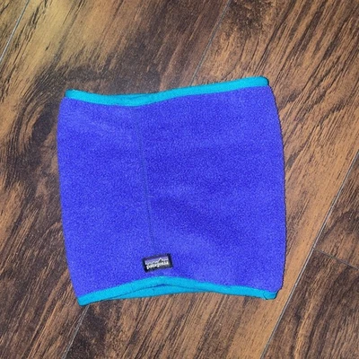 Vintage PATAGONIA Unisex Purple Red Fleece Neck Warmer Gaiter Mask One Size B - Image 1 of 3