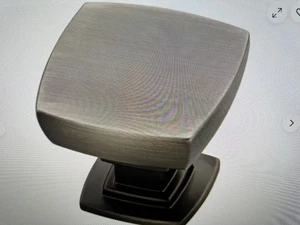 WEBBER SCHRANKKNOPF (10ER PACK) ERBSTÜCK SILBER GRIFFE (NEU) - Bild 1 von 7