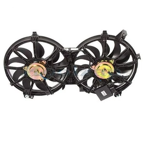 TYC Dual Radiator A/C AC Condenser Cooling Fan Motor Assy Fits EX-35 G-25/35/37 - Picture 1 of 5