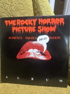 THE ROCKY HORROR PICTURE SHOW AUDIENCE PAR-TIC-I-PATION ALBUM (1983 2 LP) 1ST US - Picture 1 of 15