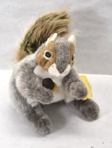 Folkmanis Puppets Gray Squirrel Puppet Stuffed Animal Plush 12" Tall Acorn - Picture 1 of 6