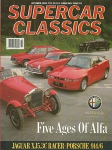 SUPERCAR CLASSICS 1990 OCT - ALFA Spcl, KJ5.SC RACECAR, 914/6, JENSEN 541R - Bild 1 von 1