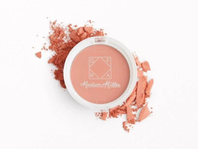 OLLIE NEED IS LOVE OFRA COSMETICS MADISON MILLER BLUSH MAGNETIC TERRACOTTA PEACH - Image 1 of 3