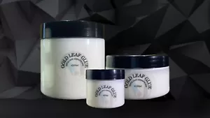 Adhesivo/pegamento dorado/pegamento tamaño hoja plateada 50 ml ideal para tareas de hoja dorada - Imagen 1 de 4