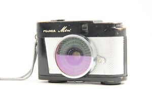 Excellent Fujica Mini 35mm Half-frame Camera w/Fujinar-K 25mm f/2.8 Lens #4224