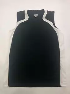 Lot 3x Augusta Sleeveless Mesh Tank Top Polyester Black & White Ladies XL - Picture 1 of 1