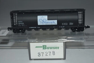 N Scale Bowser 37278 Cancarb Covered Cylindrical Hopper 60250 C48896 - Image 1 of 2