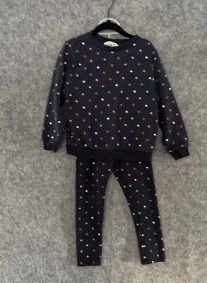 Conjunto Sudadera H&M Estrella Multicolor Niñas Talla 4 Foto 1 de 4