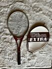 Wilson Extra Tennis Racket Racquet & Cover Light 4 1/2" M Grip Vintage USA Made