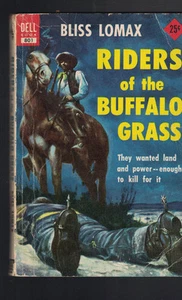Riders of the Buffalo Grass Bliss Lomax Dell 801 Western Taschenbuch - Bild 1 von 1
