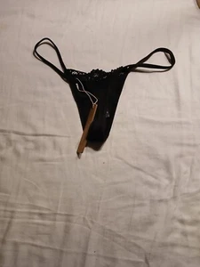 Skims Fits Everybody Spitzen String Tanga Höschen Damen M Onyx PN-THG-4134 G80 - Bild 1 von 3