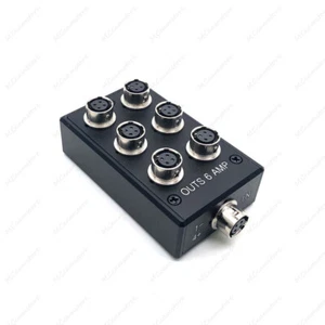 4 Pin Hirose Splitter Box for Sound Devices 688 633 Zoom F8 Adapter HR10A-7R-4S - Picture 1 of 11
