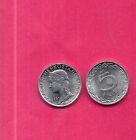 HUNGARY KM549 1973 UNC-UNCIRCULATED MINT 5 FILLER OLD ALUMINUM  VINTAGE COIN