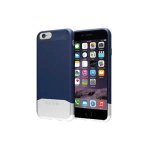 INCIPIO CASE FOR IPHONE 6 6S EDGE CHROME MATTE SLIDER BLUE SILVER IPH1188BLUSLVR - Picture 1 of 2