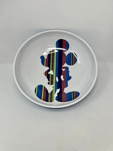 Blue Disney Parks Mickey Mouse Melamine Fruit Snack Serving Bowl - Picture 1 of 3