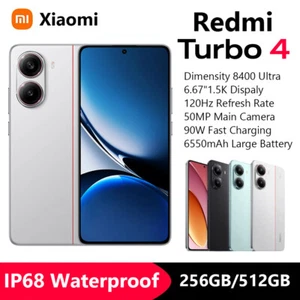 Smartphone Xiaomi Redmi Turbo 4 5G 6.67 in Pantalla 120Hz 50MP 90W 6550mAh IP68 - Imagen 1 de 17