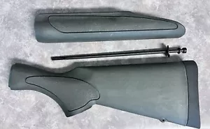 Factory Remington 870 Synthetic Stock and Forend set 12ga w/ bolt, washers GREEN - Picture 1 of 7