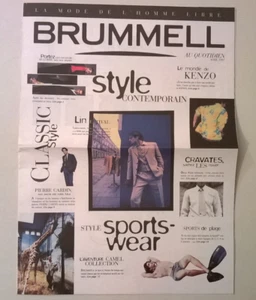 Catalogue BRUMMELL au quotidien - Avril 1997 - La mode de l'homme libre - Imagen 1 de 9