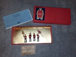 Tradition Toy Soldiers Colours and Escort, The Buffs 1890 Piece Needs Repair 