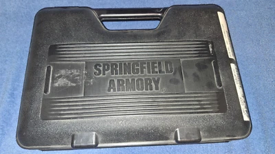 Springfield Armory XD 9 X-treme Duty Plastic Padded Pistol Box w/Manual - Image 1 of 4