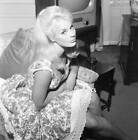 Elke Sommer, German Actress Aged 19 Years Old, In London 1960 Old Photo 4