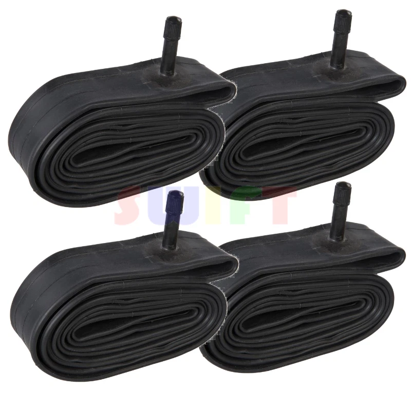 UNIVERSAL 4 x 20" inch Bike Inner Tube 20 x 1.75 - 2.125 Bicycle Rubber Tire Interior BMX