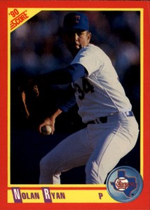 1990 Score Baseball (Pick Choose Complete) Nolan Ryan Randy Johnson