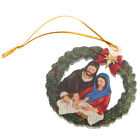 Pendentif Nativité Acrylique Naissance de Jésus Décoration Ornement de Noël