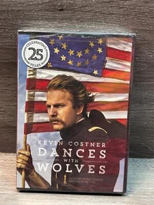 Dances With Wolves (25th Anniversary Edition) (DVD, 2015) New Kevin Costner - Picture 1 of 2