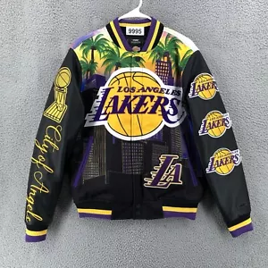 Pro Standard Los Angeles Lakers Remix Varsity Jacke Herren Small Schwarz Neu 9995 - Bild 1 von 19