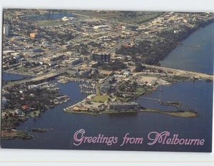 Postcard Aerial View Of Melbourne Australia - Picture 1 of 2