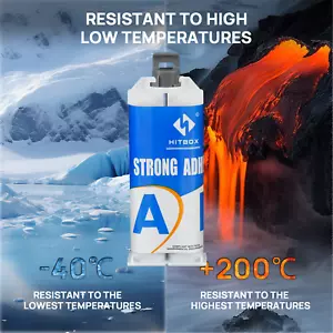 Useful AB Welding Glue Industria Repair Paste Heat Resistance Cold Weld Metal US - Picture 1 of 10