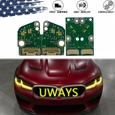 CSL YELLOW DRL LED BOARD FOR BMW G30 LCI 530e 530i 540i 540iX 2021 2022 2023 Foto 1 de 4