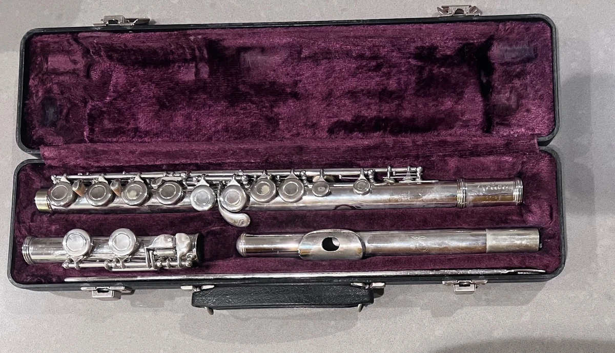 Vintage Artley Flute In Flutes for sale - eBay