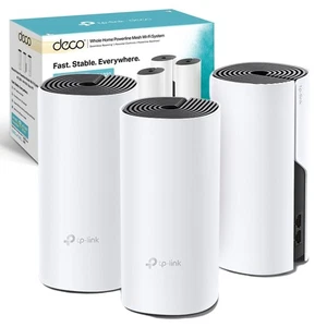 TP-Link Deco Deco P9(3-pack) AC1200Mbps Whole Home Powerline Mesh WiFi System... - Afbeelding 1 van 9