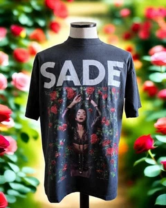 Sade Kiss Of Life Big Print Tee Tshirt Vintage Style Modern Reprint - Imagen 1 de 8